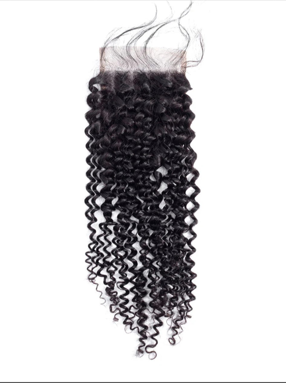 Brazilian Kinky Curly Closure