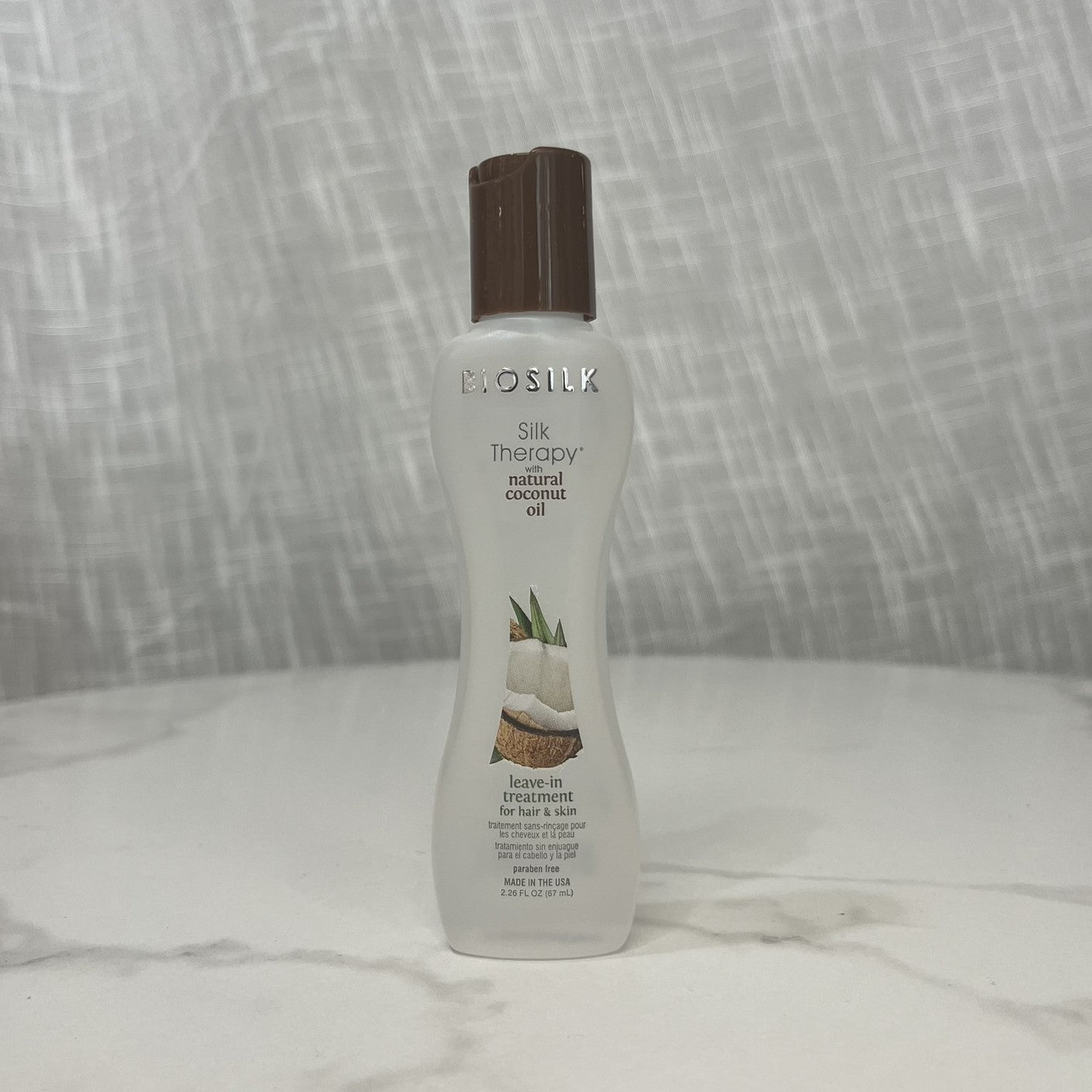 Biosilk Silk Therapy Organic Coconut Oil Leave-In Treatment - 2.25 fl oz