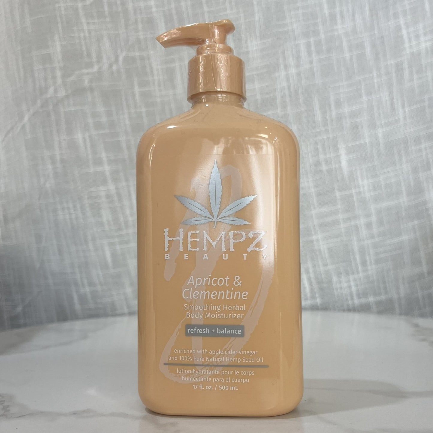 Hempz Apricot & Clementine Smoothing Herbal Body Moisturizer - 17 fl oz