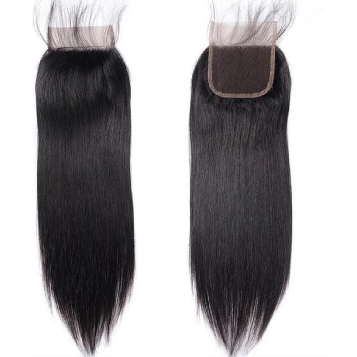 Raw Cambodian Straight Closure