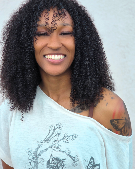 Brazilian Kinky Curly Human Hair 15A